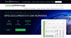 Desktop Screenshot of indicatorideperformanta.ro